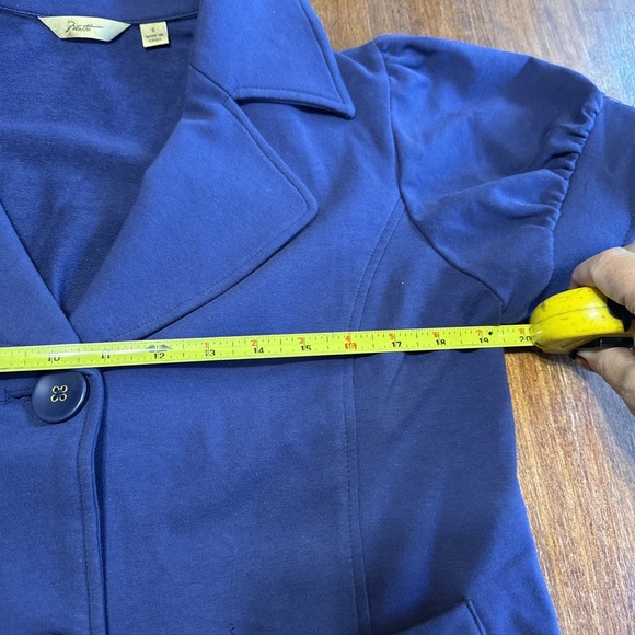 Motto Short Sleeve Blazer Small‎ Cotton Blend - Picture 9 of 11